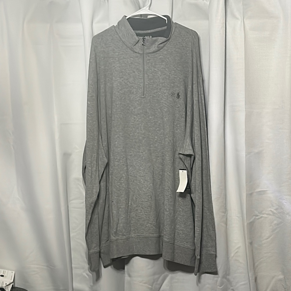 NWT Polo by Ralph Lauren Charcoal Pullover